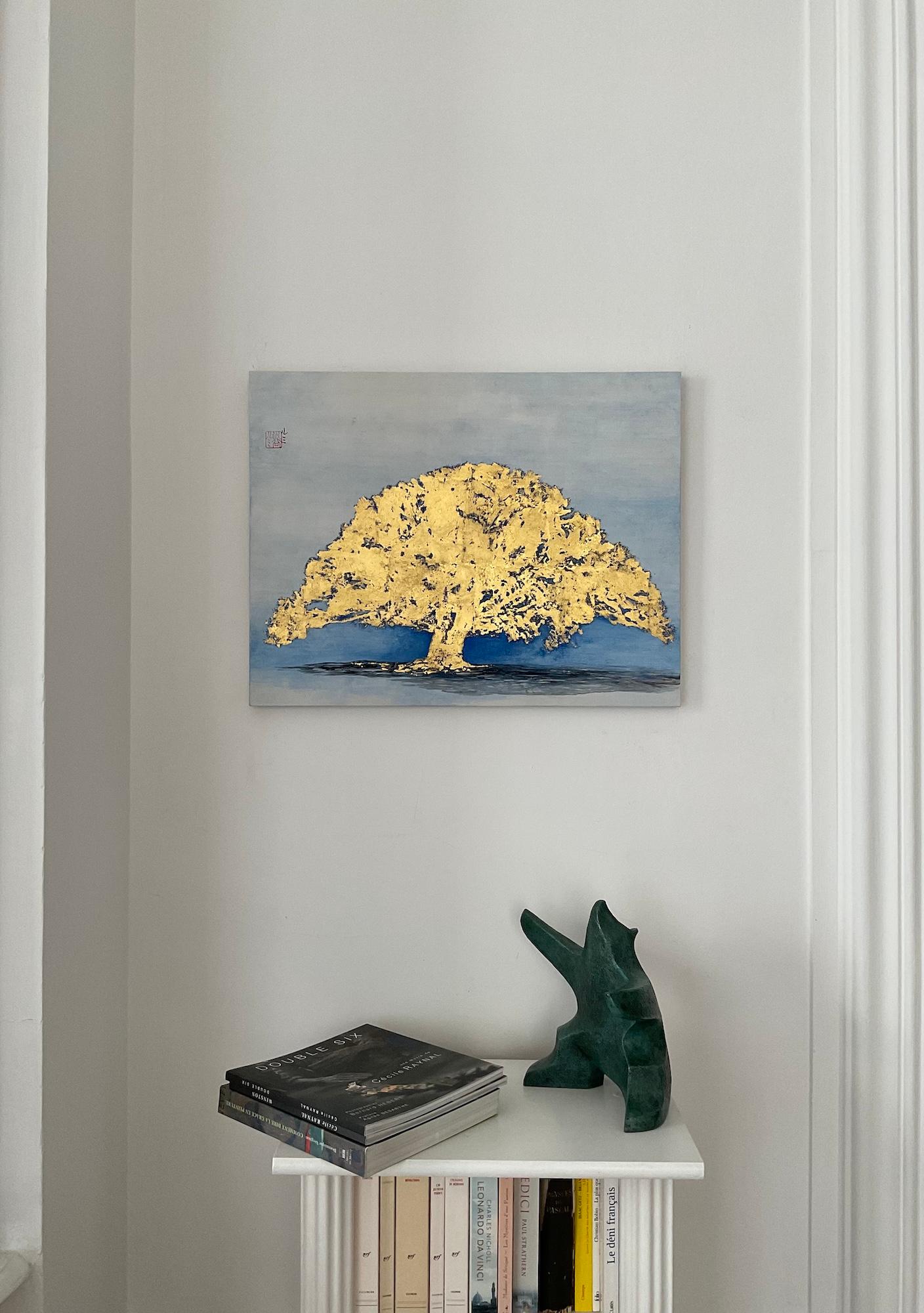 Untitled VI, series Color formats by Lumi Mizutani - Japanese style painting For Sale 3