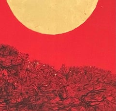 Paesaggio urbano V - Uccelli migratori di Lumi Mizutani - Arte giapponese, dittico