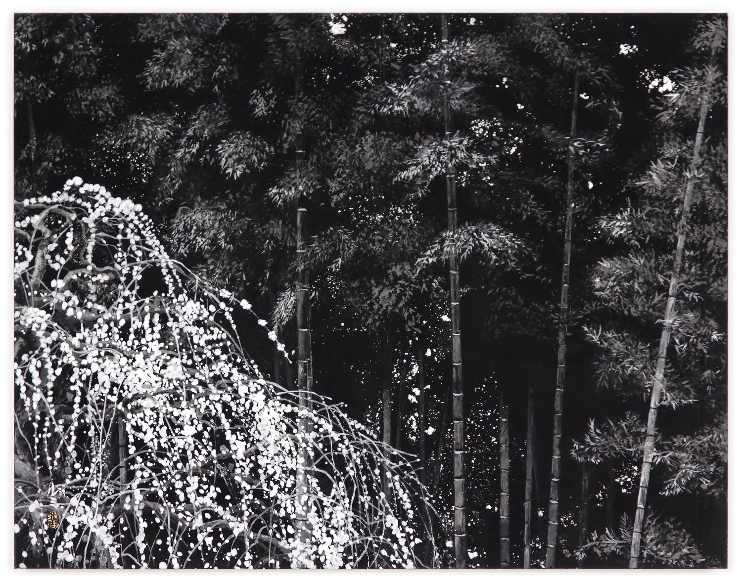 Lumi Mizutani Weeping Plum Tree Iv Japanese Style Landscape