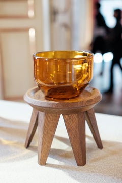 Lumières du Paradis Low Candleholder by Katia Luna Benaï