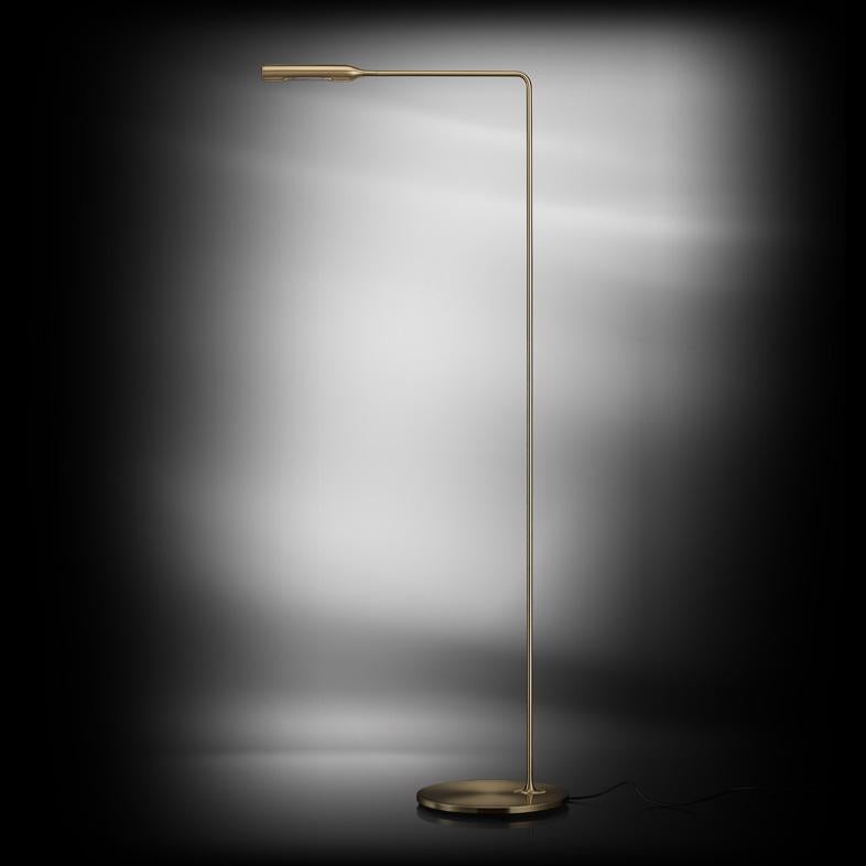 Or Lampadaire Lumina or brossé  par Foster+Partners  en vente