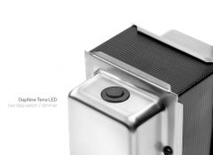 Lumina Daphine Led Floor Lamp in Soft Black by Tommaso Cimini