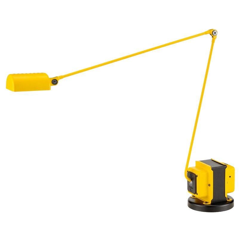 Lampe de bureau LED Lumina Daphine en jaune mat de Tommaso Cimini en vente