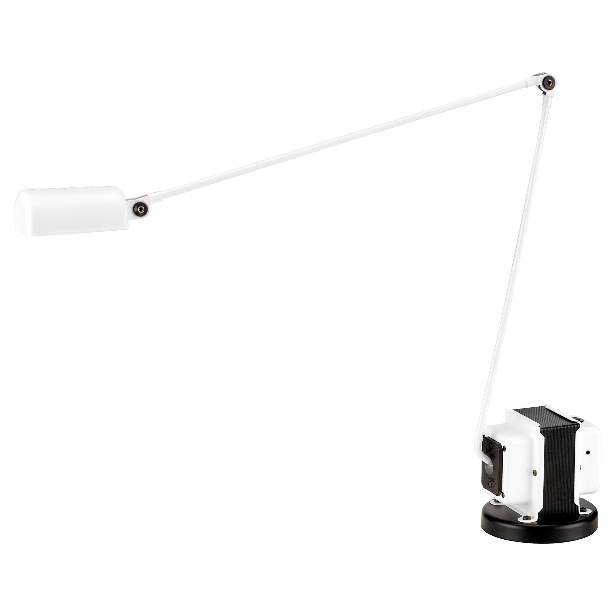 Lampada da tavolo a LED Lumina Daphine in bianco di Tommaso Cimini in vendita