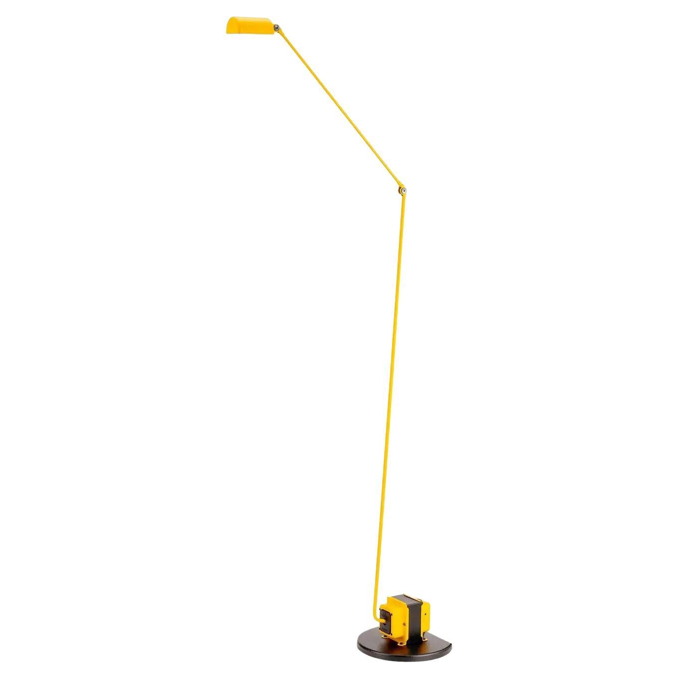 Lumina Daphine Terra Led Table Lamp in Matt Yellow by Tommaso Cimini For Sale