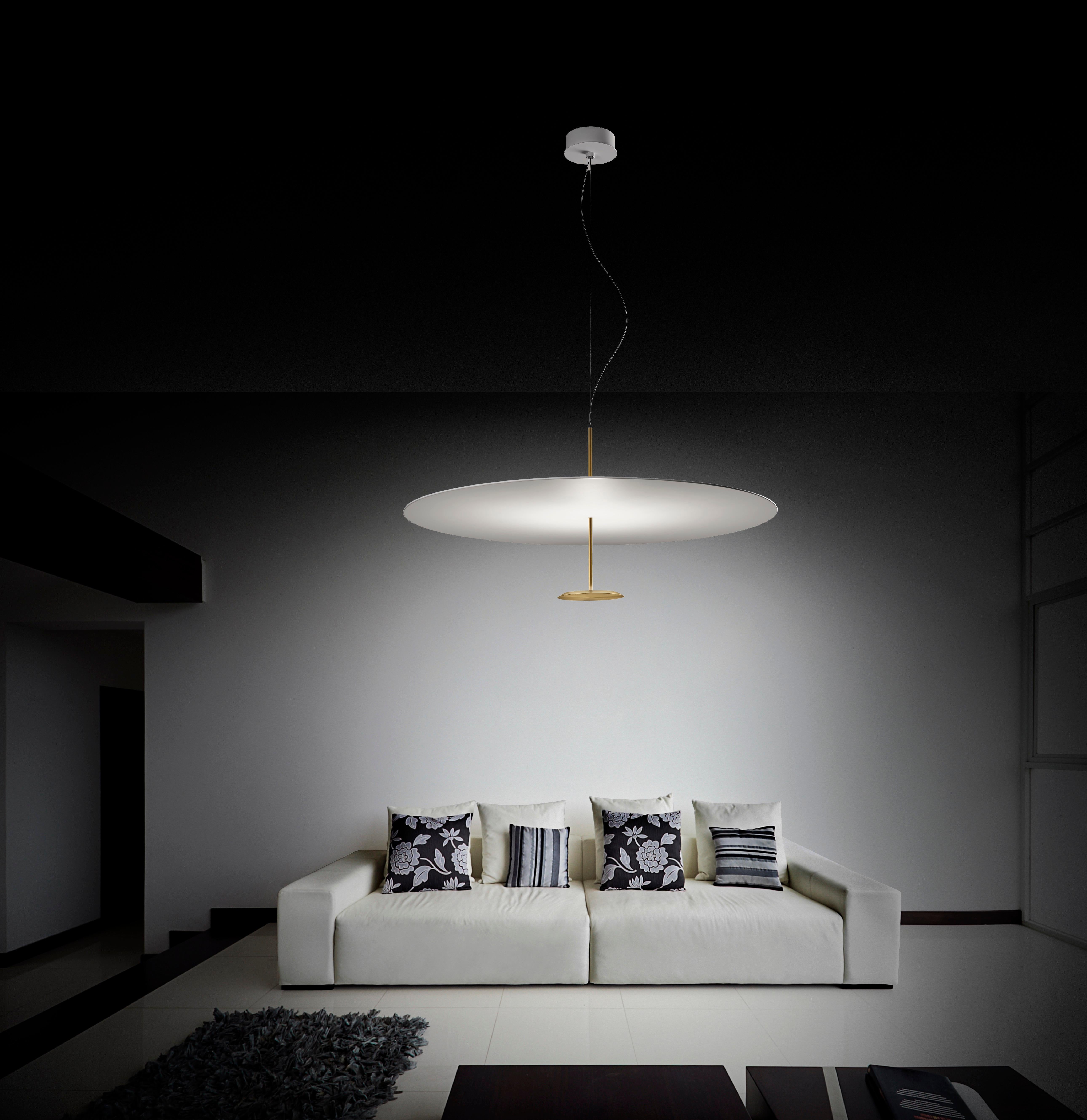 Moderno Lampada a sospensione media Lumina Dot Dot in ottone di Foster + Partners in vendita