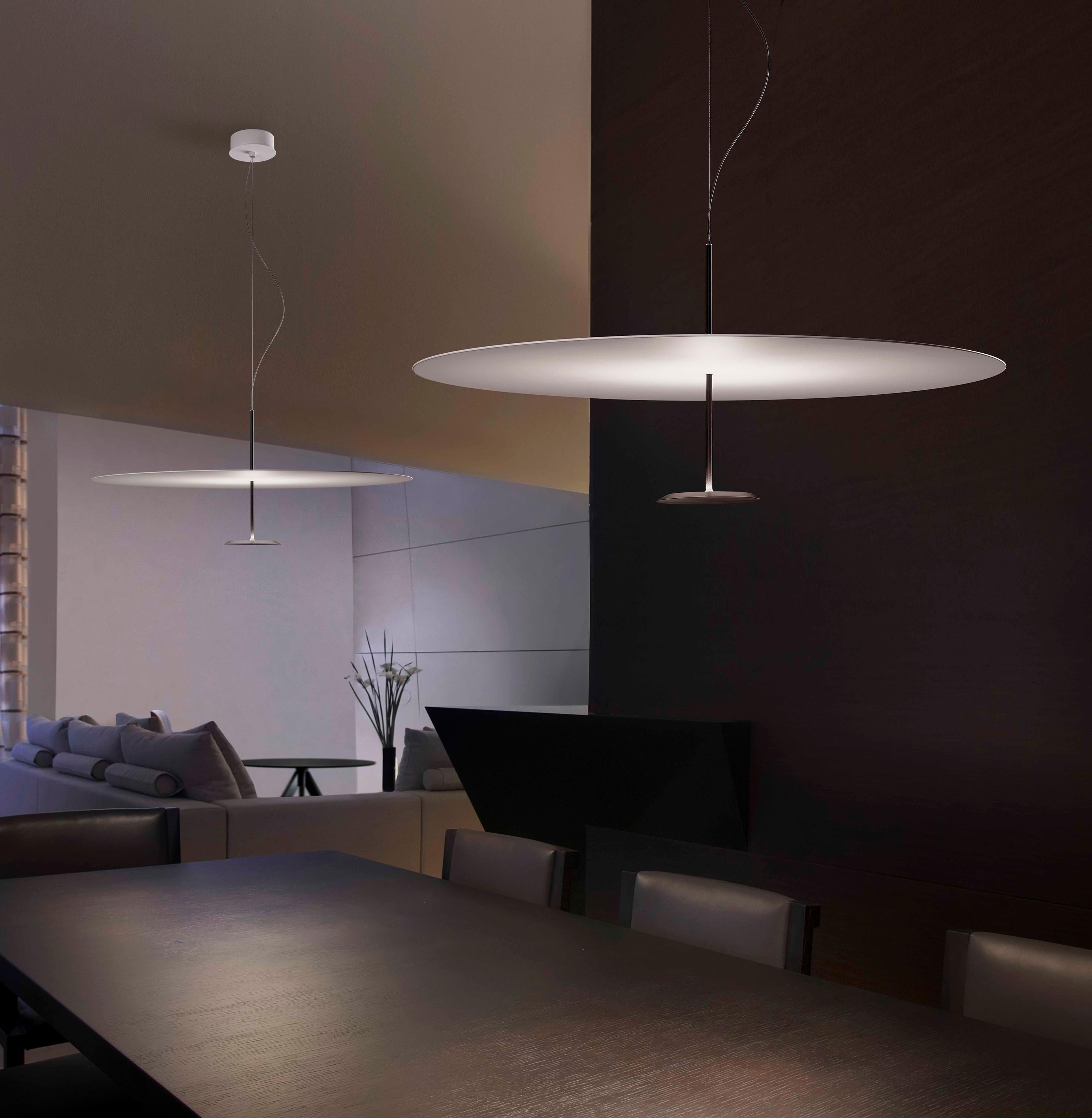 Lumina Dot Small Pendant Light in Black by Foster+Partners In New Condition For Sale In New York, NY