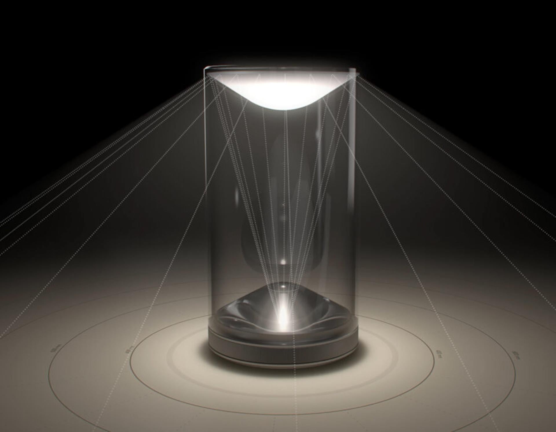 Lámpara de mesa Lumina Eva de Foster + Partners Vidrio en venta
