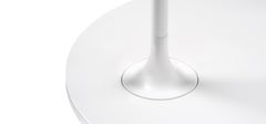 Lumina Flo Bedside Lamp in Brushed Nickel by Foster+Partners