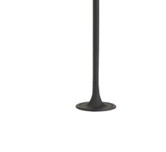 Lumina Flo Table Lamp with F46 Grommet in Black Soft-Touch by Foster+Partners