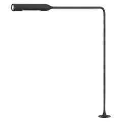 Lampada da tavolo Lumina Flo con occhiello F46 in nero Soft-Touch di Foster + Partners