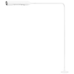 Lampada da tavolo Lumina Flo con occhiello F46 in bianco opaco di Foster + Partners