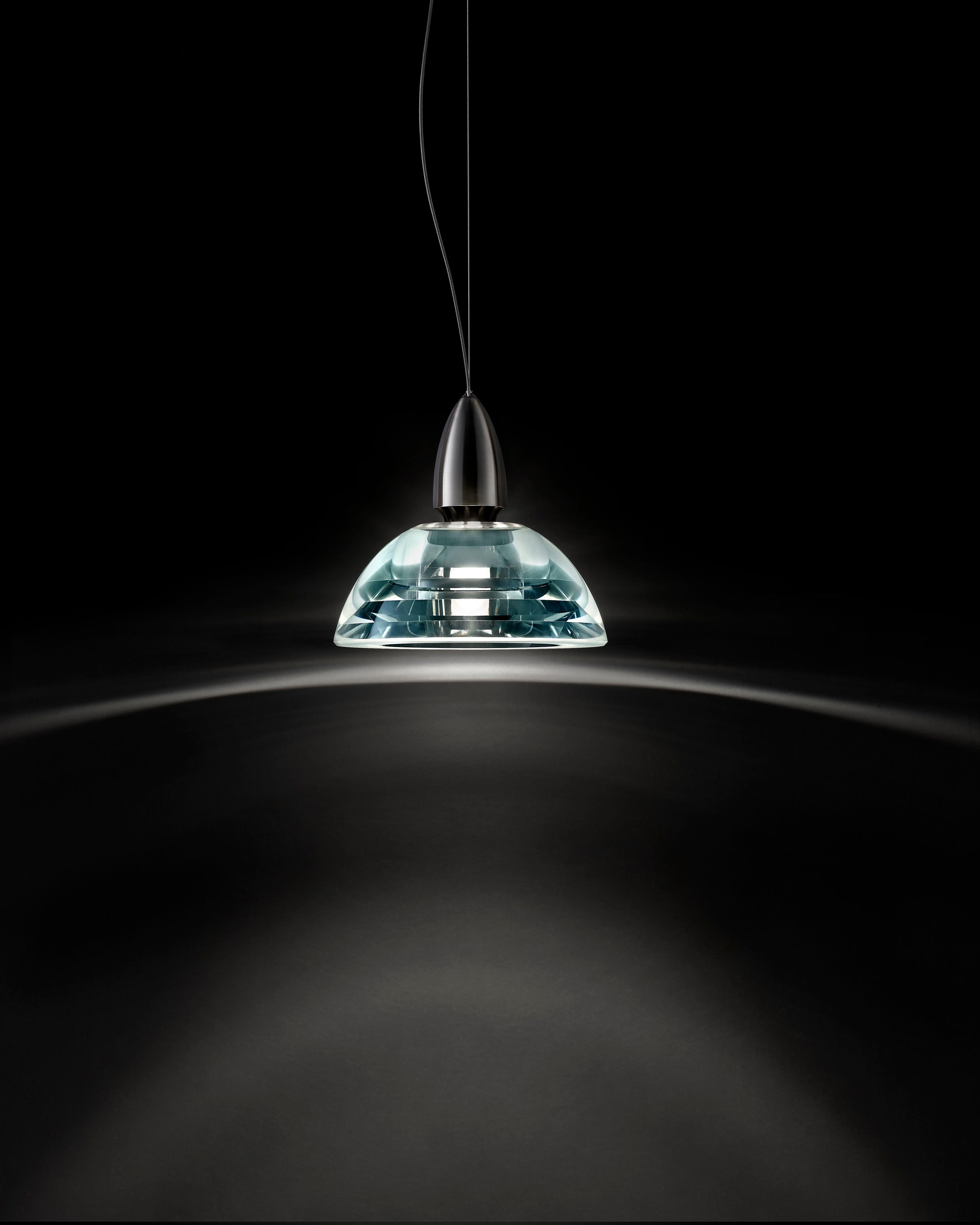 Italian Lumina Galileo Dimmable Suspension Lamp by Emanuele Ricci