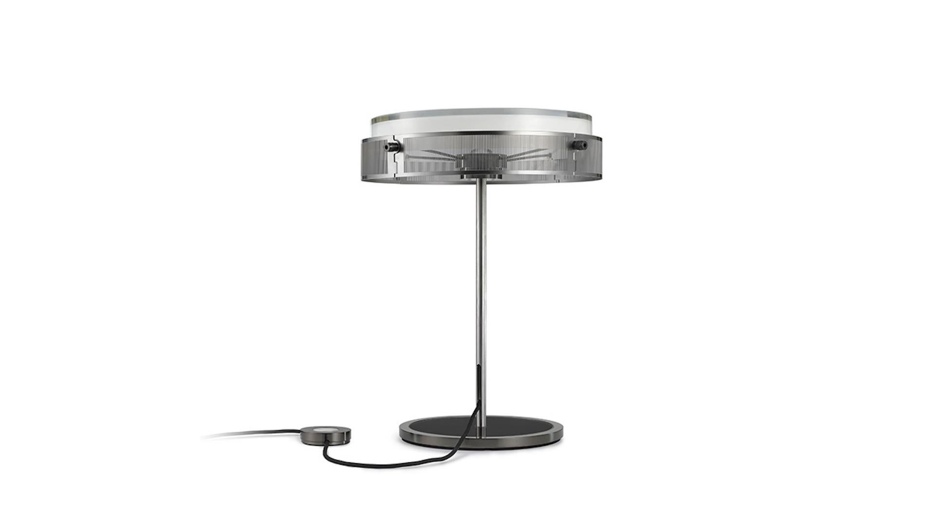 Lumina LED Anima Table Lamp in Black by Jean-Michel Wilmotte In New Condition For Sale In New York, NY
