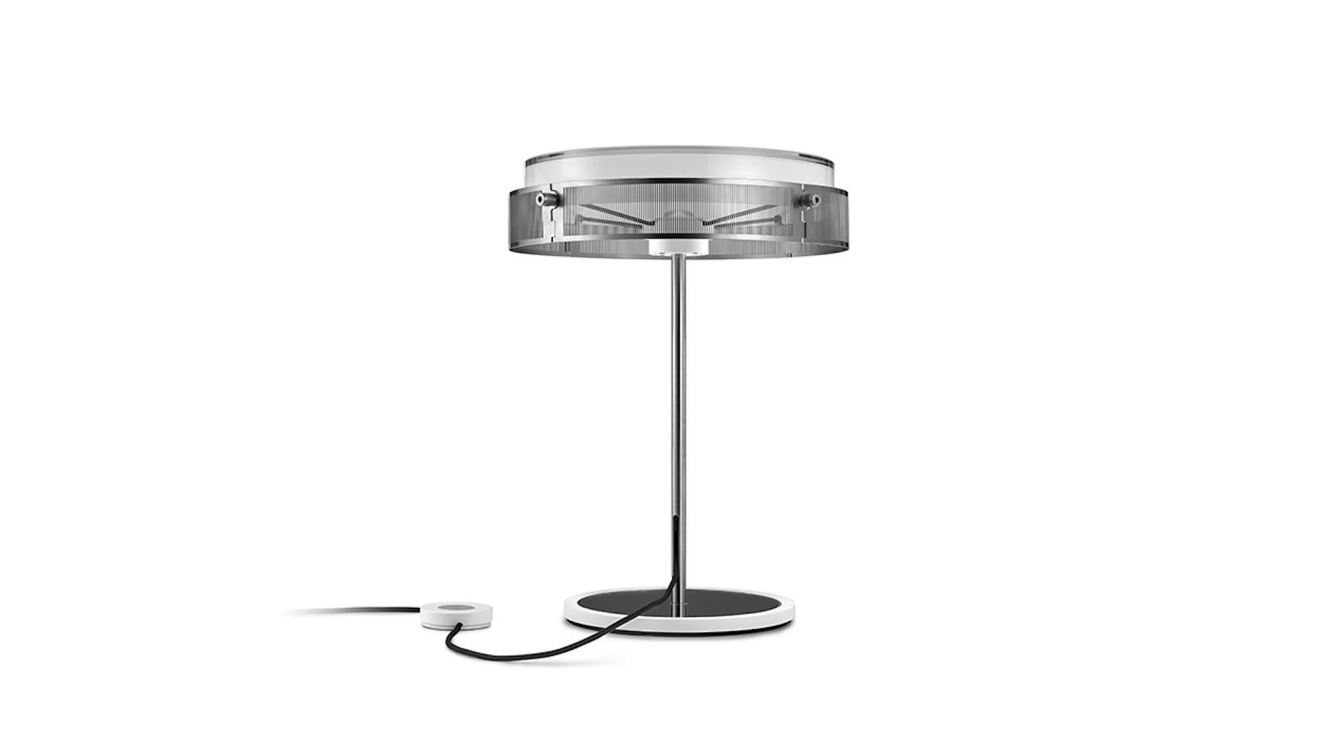 Contemporary Lumina LED Anima Table Lamp in Black by Jean-Michel Wilmotte For Sale