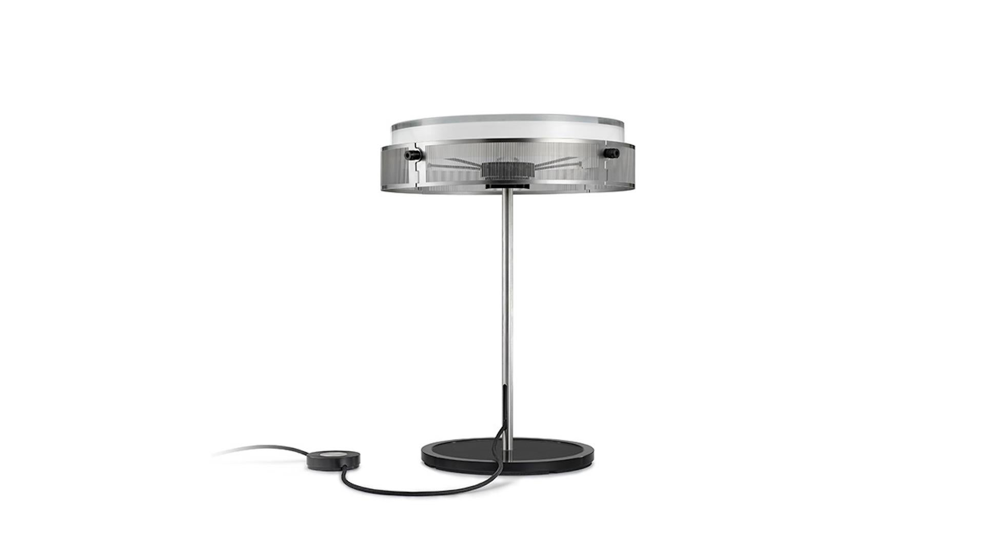Lumina LED Anima Table Lamp in Black by Jean-Michel Wilmotte For Sale 1
