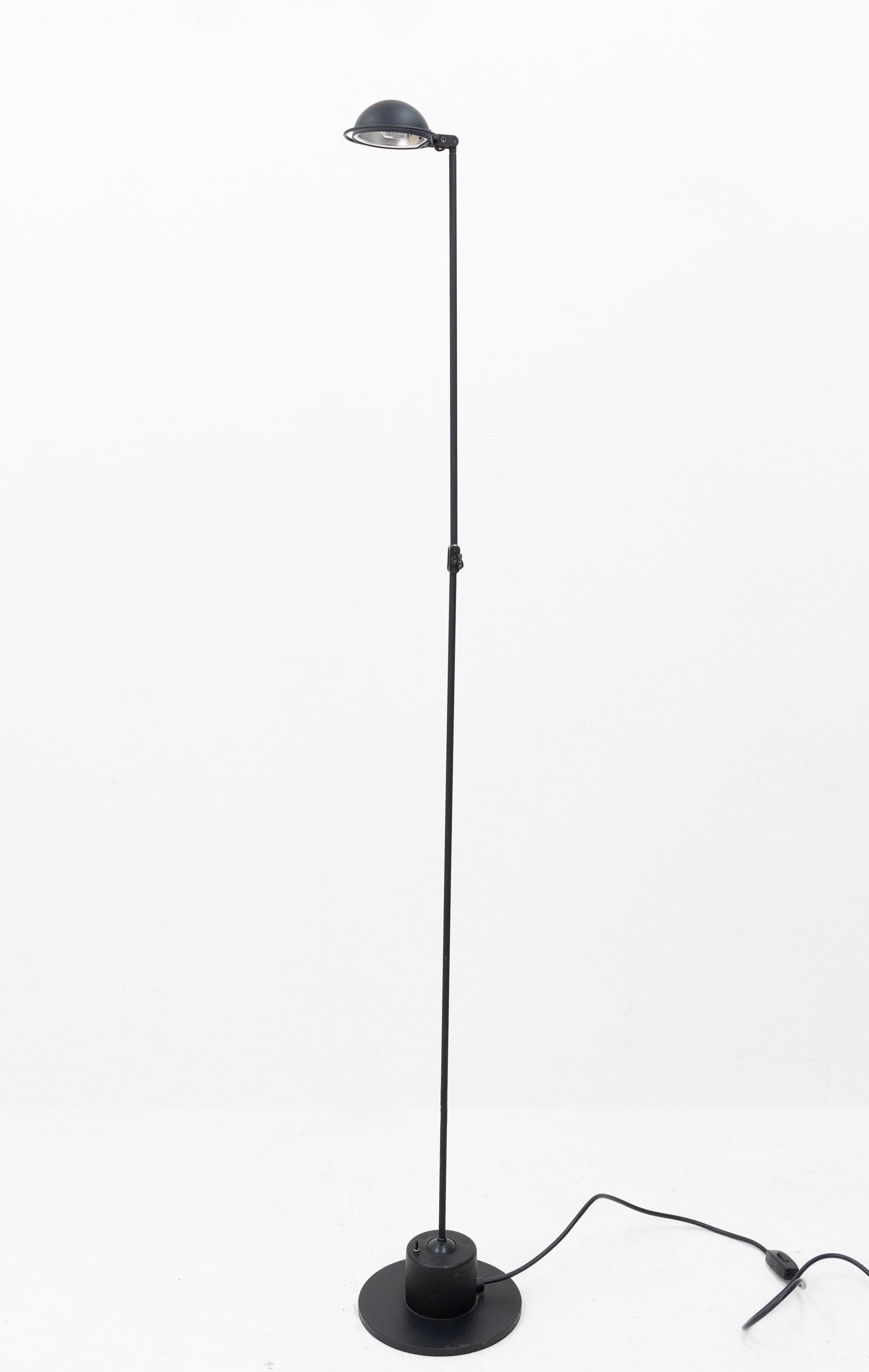 Swiss Luminaire Ball Floor Lamp by Hannes Wettstein for Belux, 1980s