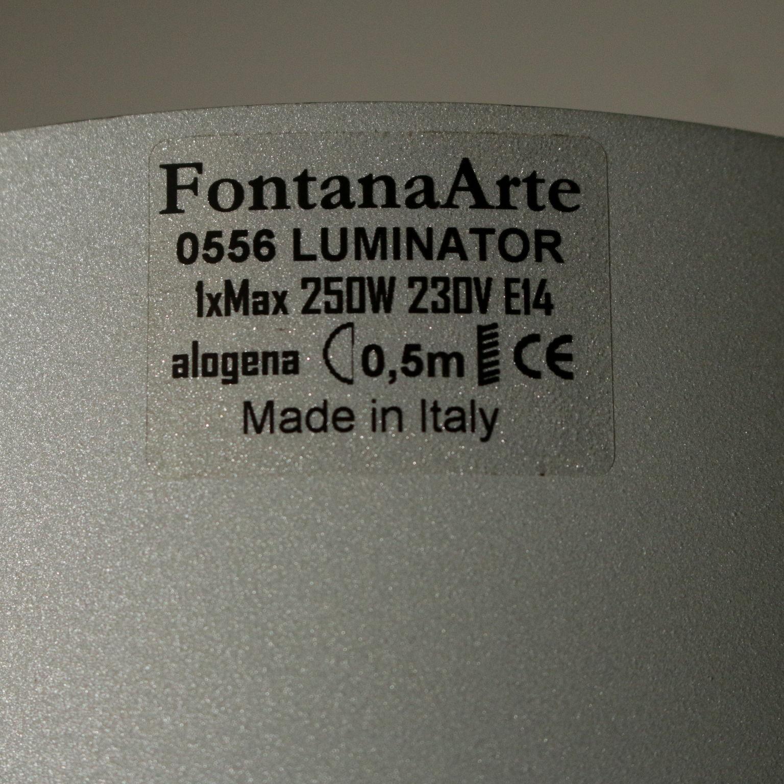 Metal Luminator Floor Lamp Fontana Arte Vintage, Italy, 1980s-1990s