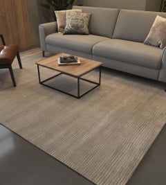 Luminescent Neutrality Classic Gray & Classic Gray 150x240 cm Handloom Rug