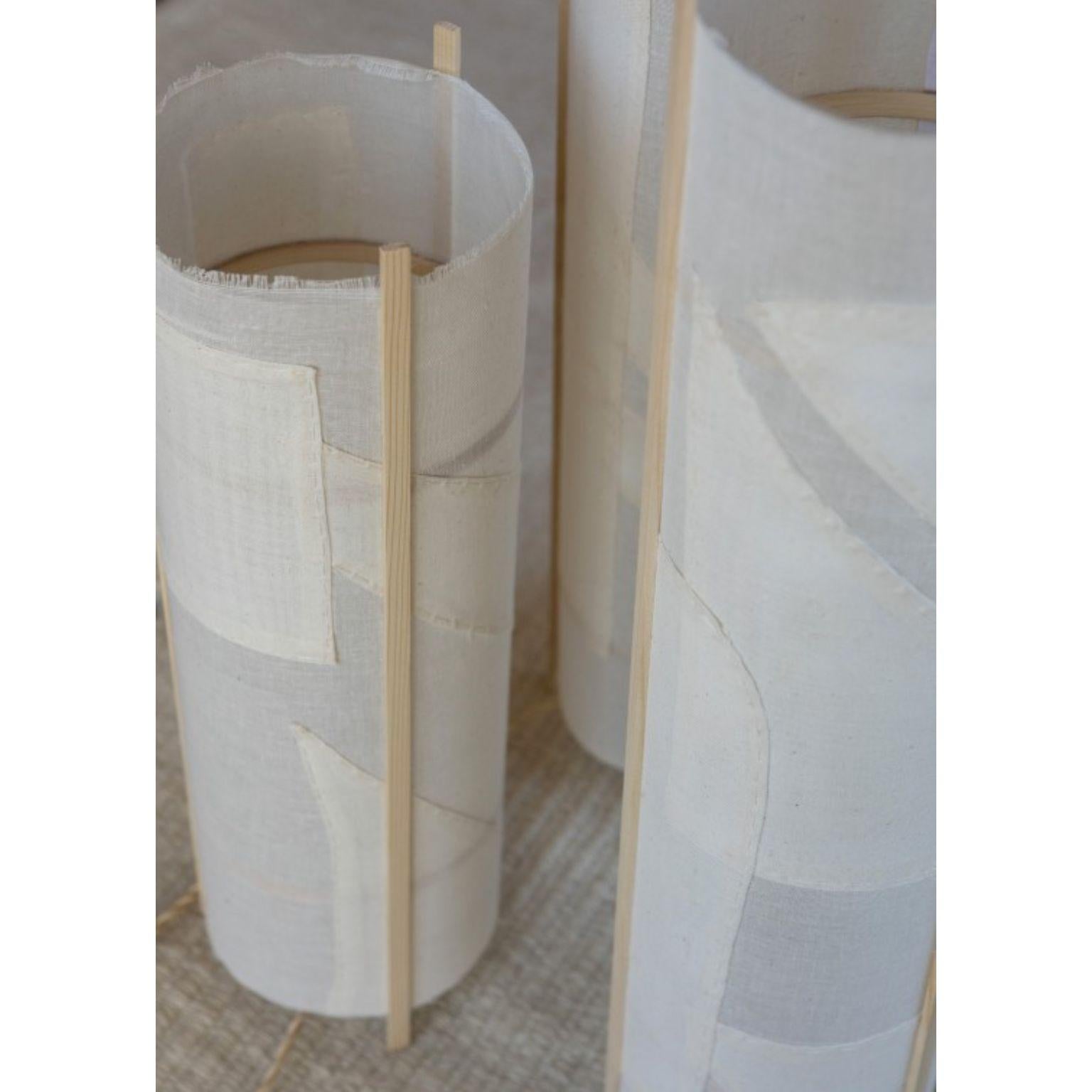 Modern Luminion Medium Tubular Table Lamp by Mylene Niedzialkowski For Sale