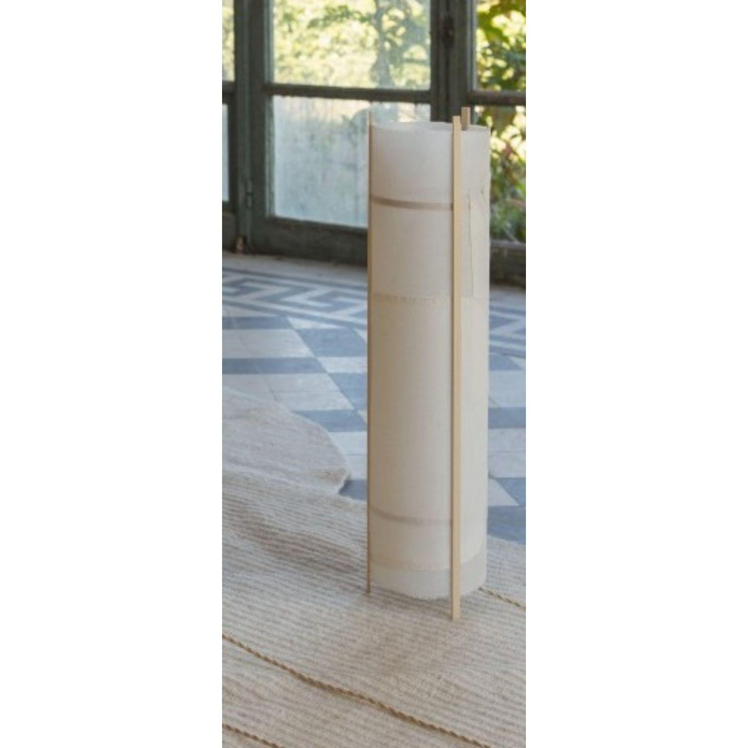 French Luminion Medium Tubular Table Lamp by Mylene Niedzialkowski For Sale