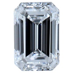 Luminous 0.51ct Ideal Cut Emerald Cut Diamond - GIA Certified