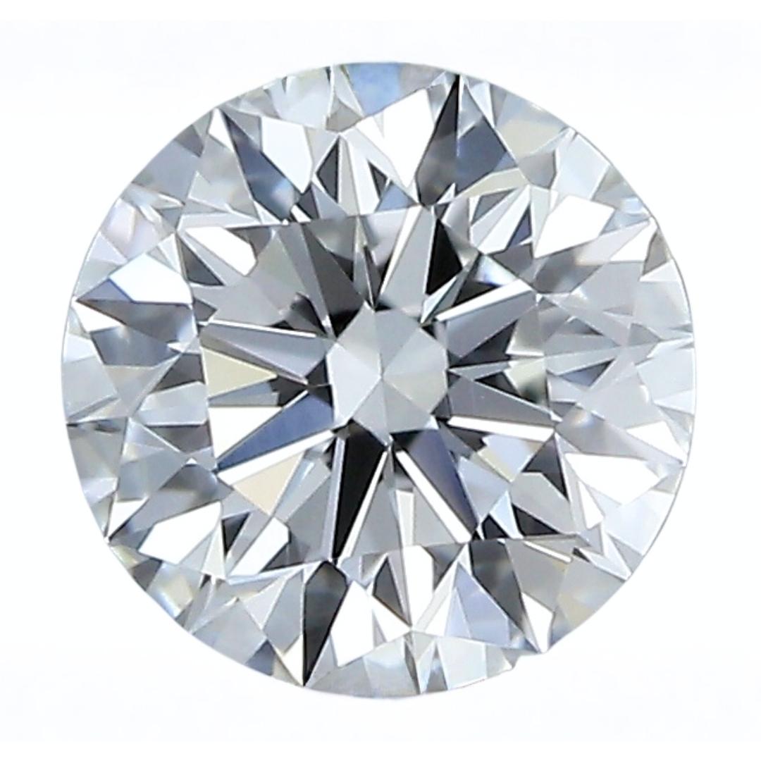 Luminous 0.56ct Natural Round-Shaped Diamond - GIA Certified For Sale 1