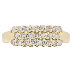 Luminous 0.5ct Diamond Ring in 18K Yellow Gold