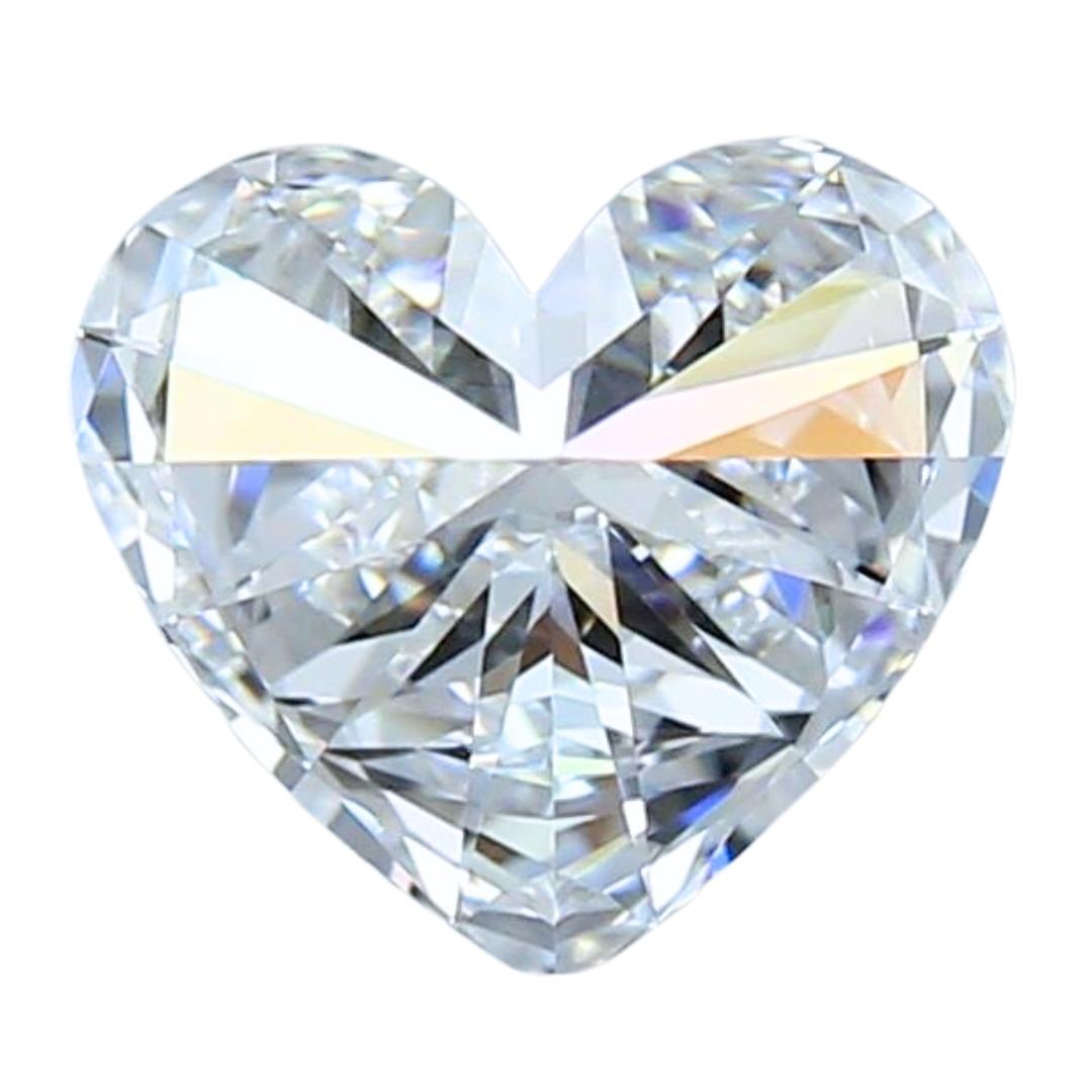  Lumineuse bague Halo en or jaune 18 carats avec deux diamants de taille idéale de 1,01 carat Pour femmes 