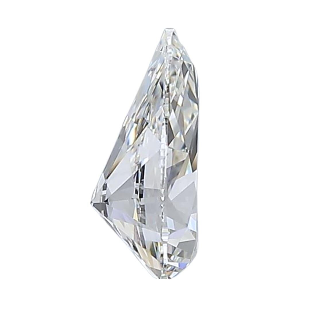 Pear Cut Luminous 1.01ct Ideal Cut Pear Shaped Diamond - GIA Certified For Sale