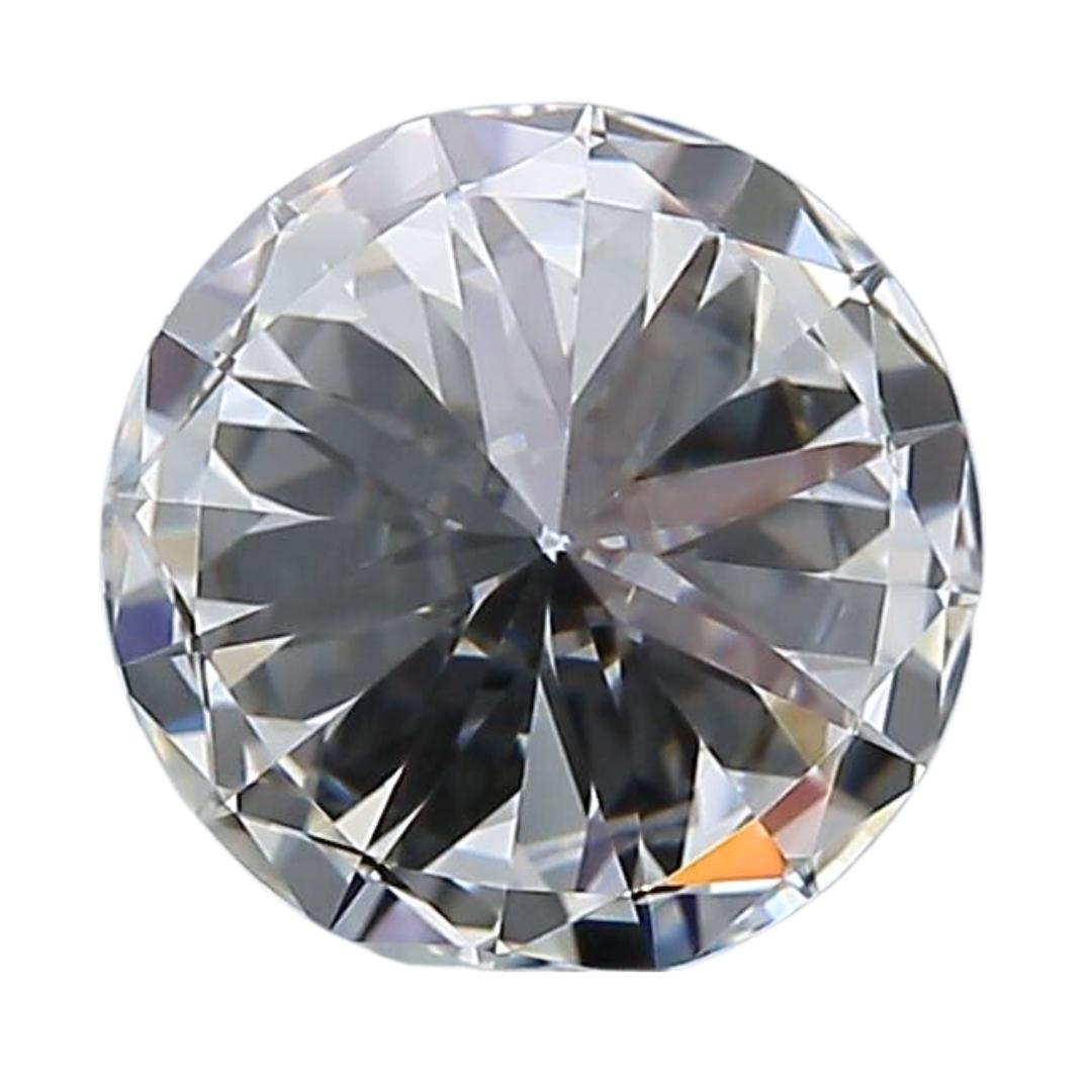 Women's Luminous 1.02ct Ideal Cut Round Diamond - GIA Certified For Sale