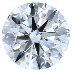 Luminous 1.14ct Triple Excellent Ideal Cut Round-Shaped Diamond - GIA Certified