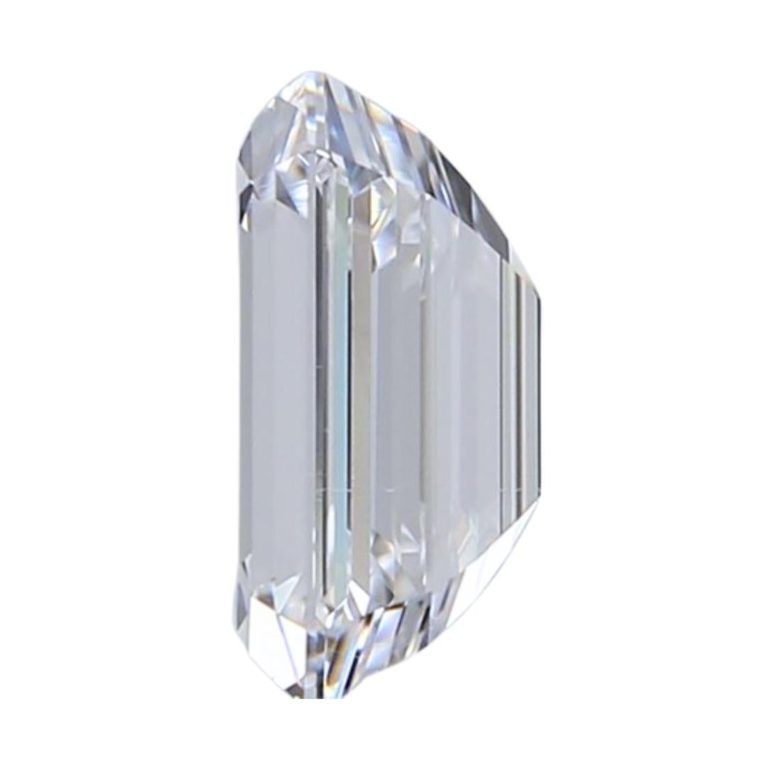 Taille émeraude Luminous 1.50ct Ideal Cut Emerald-Cut Diamond - certifié GIA en vente