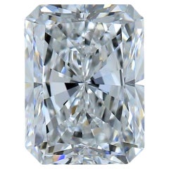 Diamant naturel lumineux de 2.01 carats de taille idéale, certifié GIA