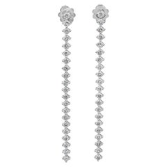 Boucles d'oreilles en goutte - Diamant