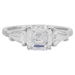 Luminous 2,70ct Diamanten Ring in 18k Weißgold - IGI zertifiziert