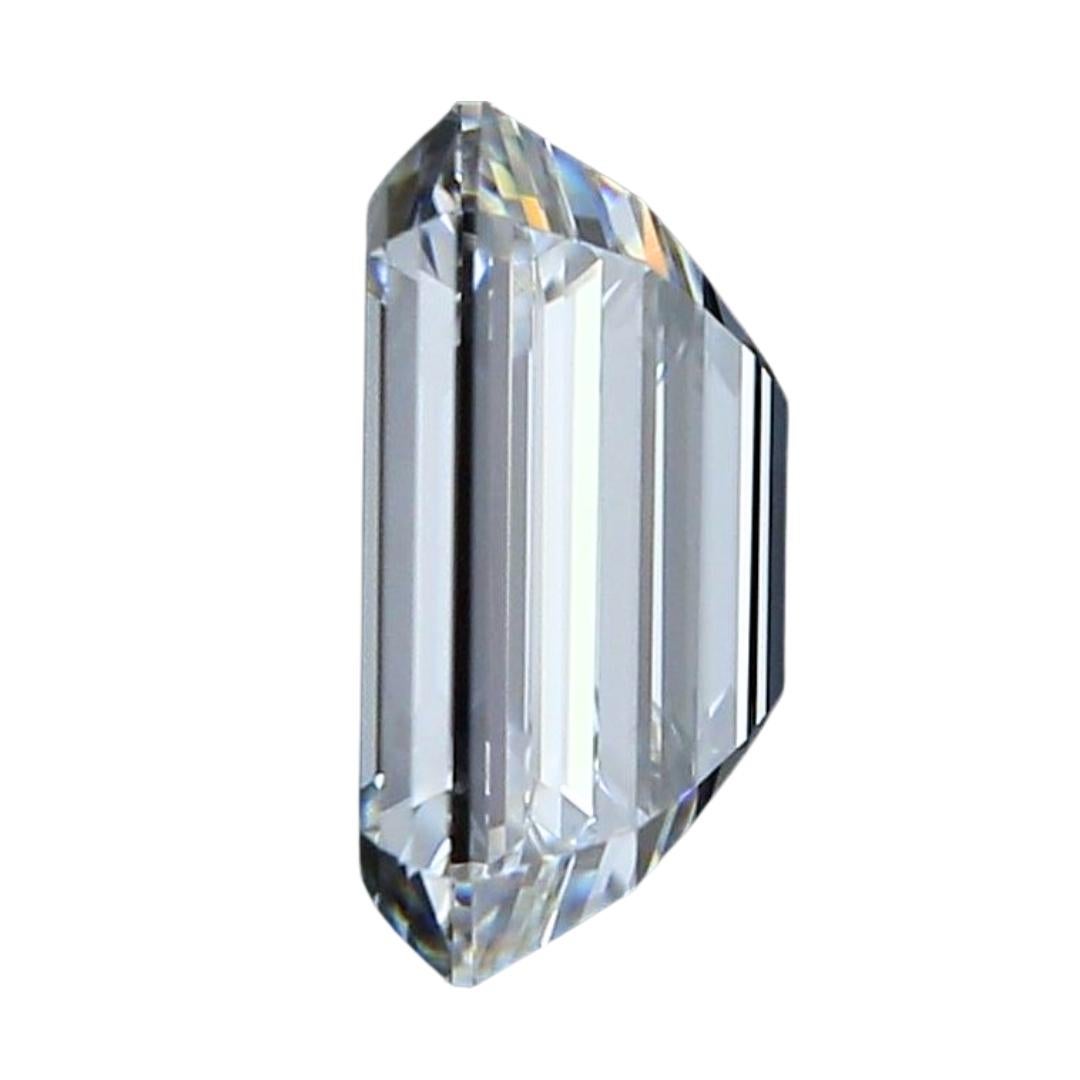 Emerald Cut Luminous Ideal Cut 1pc Natural Diamond w/ 1.01ct  - GIA Certified