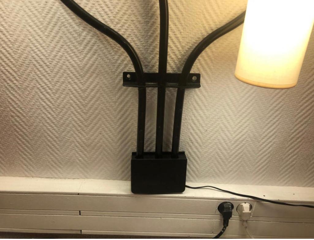 Pared Luminosa con Brazos de 7 Luces Moderno de mediados de siglo en venta