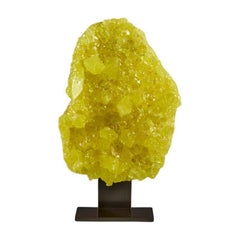 Luminous yellow sulfur