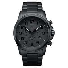 Luminox Atacama Field Steel Chronograph Black Dial Quartz Mens Watch XL.1942.BOB