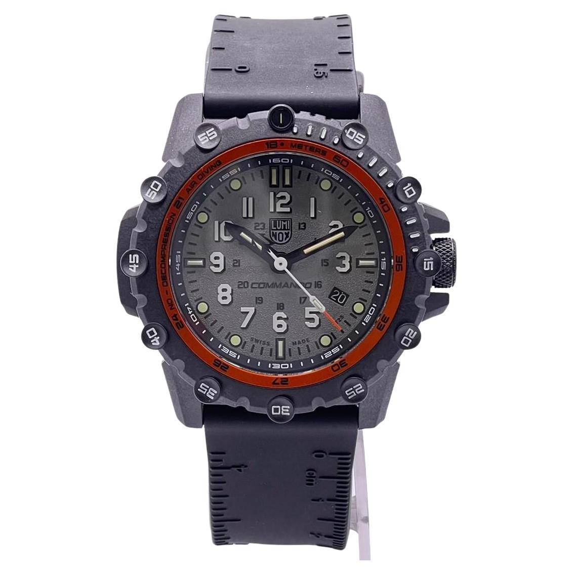 Luminox Commando Frogman Carbon Grey Dial Quartz Mens Watch XS.3301