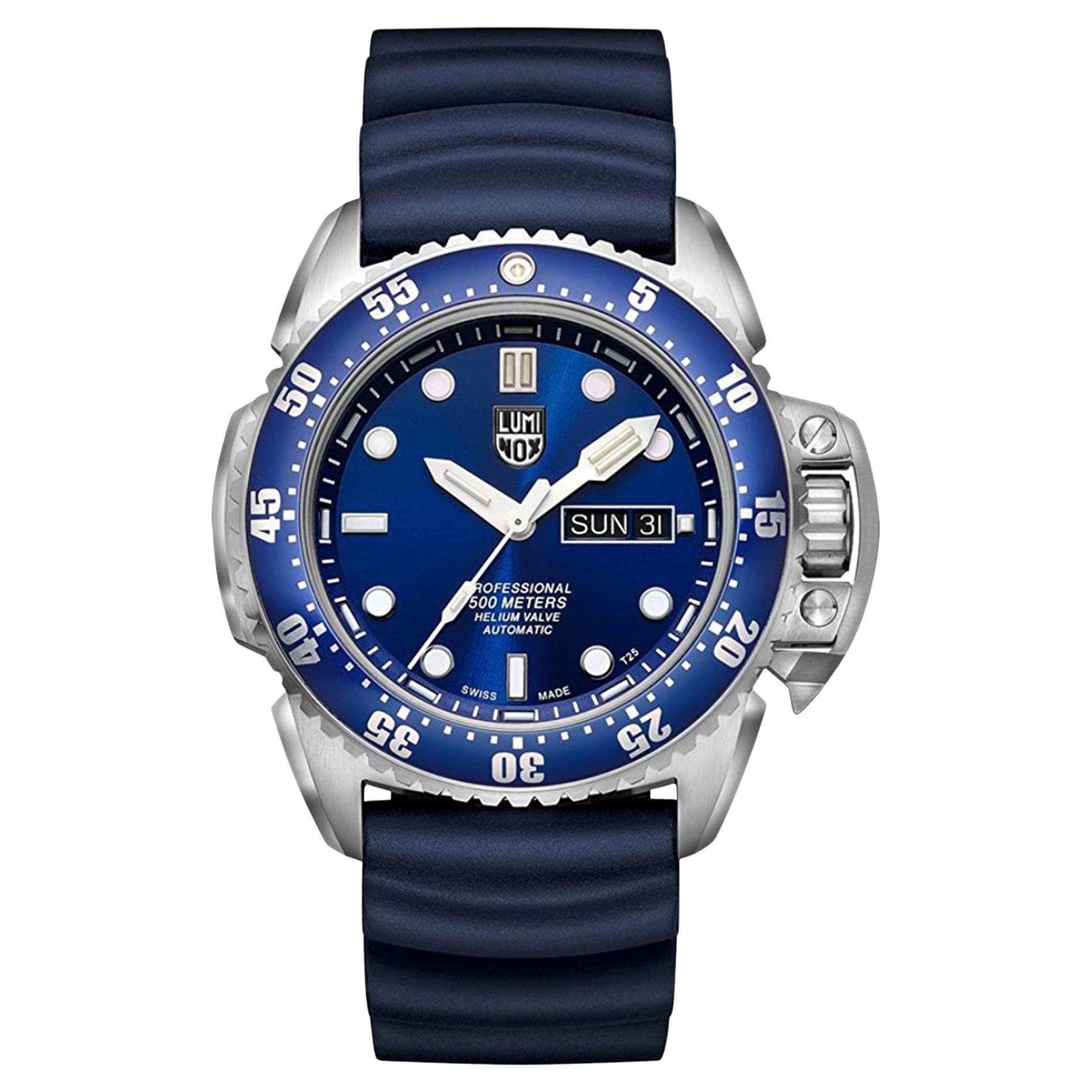 Luminox Deep Dive Scott Cassell Steel Blue Dial Automatic Men Watch XS.1523