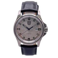 Luminox Dress Field Stainless Steel Silver Dial Mens Quartz Watch XL.1839