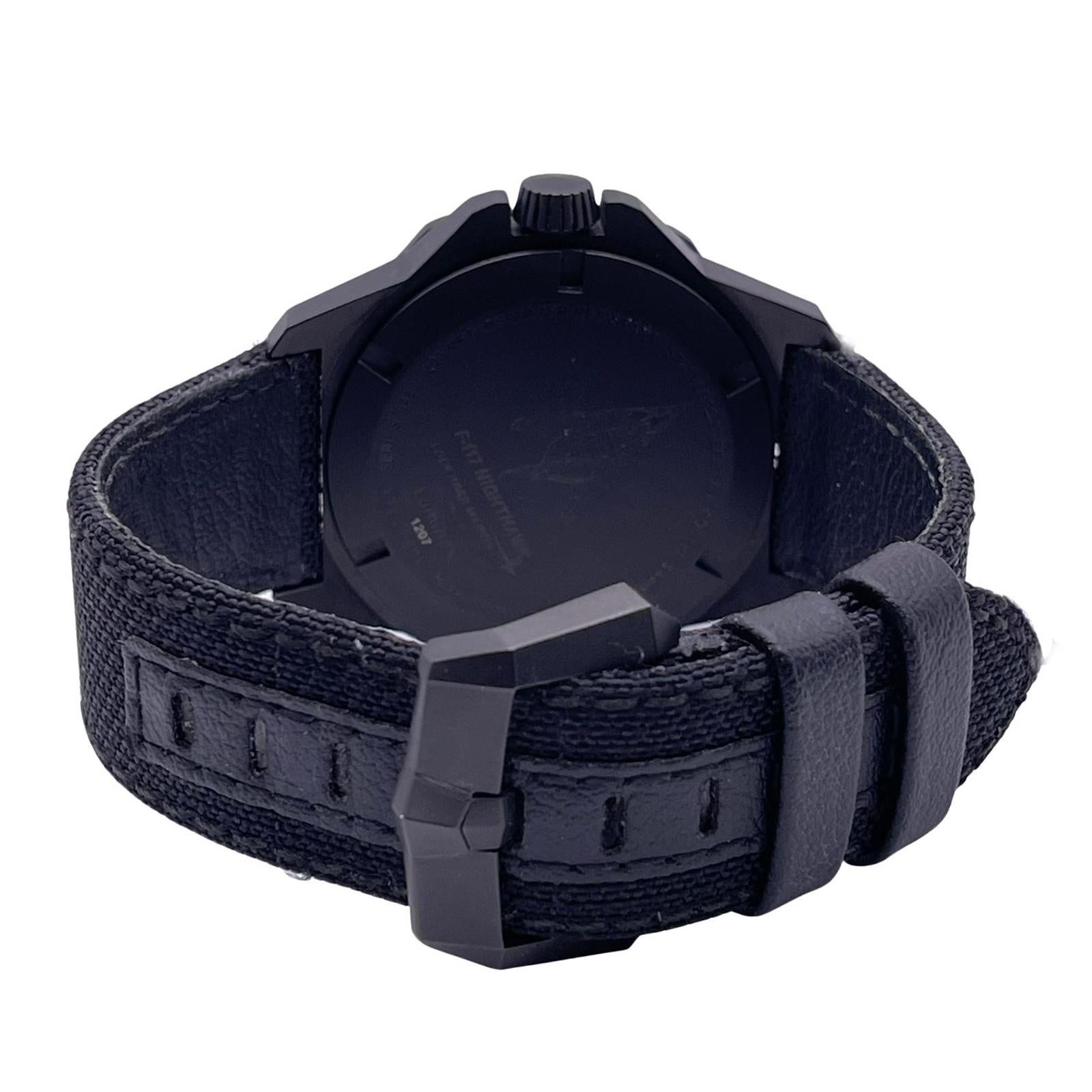 Luminox F-117 Nighthawk Pilot GMT Stahl Schwarzes Zifferblatt Quarz Herrenuhr XA.6421 2