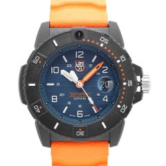 Luminox Navy Seal 3600 Series 200M Carbonox Blue Dial Quartz Mens Watch XS.3603