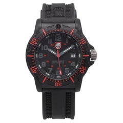 Used Luminox Navy Seal Black OPS Carbonox Black Dial Quartz Mens Watch XL.8815