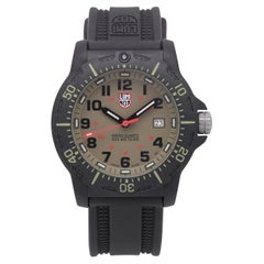 Luminox Navy Seal Black OPS Carbonox Green Dial Quartz Mens Watch XL.8813