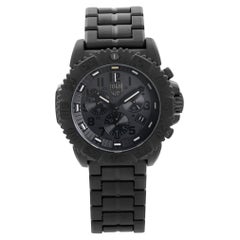 Used Luminox Navy Seal Colormark Carbonox Black Dial Quartz Men Watch XS.3082.BO