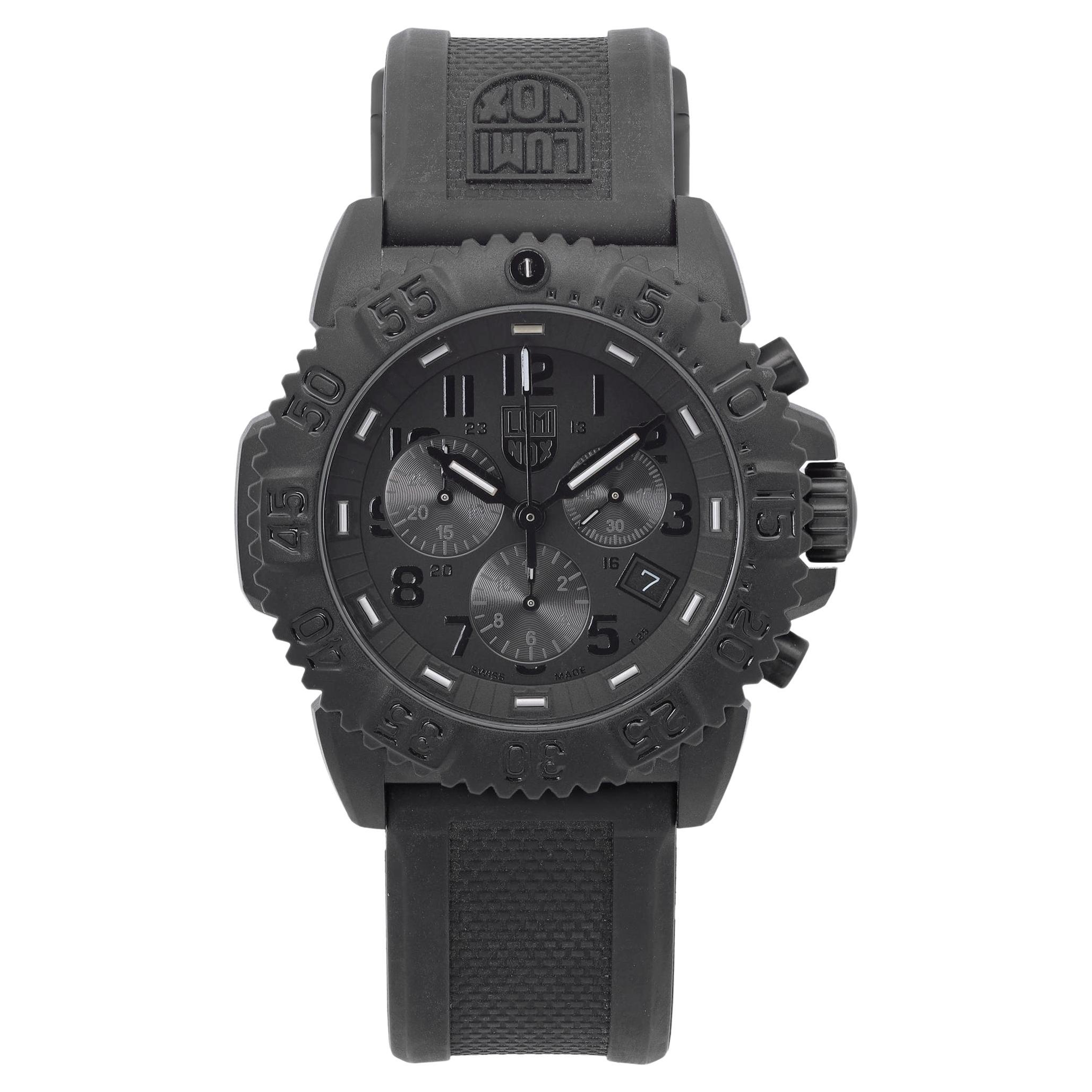 Luminox Navy Seal Colormark Chrono Black Dial Quartz Men Watch XS.3081.BO.1