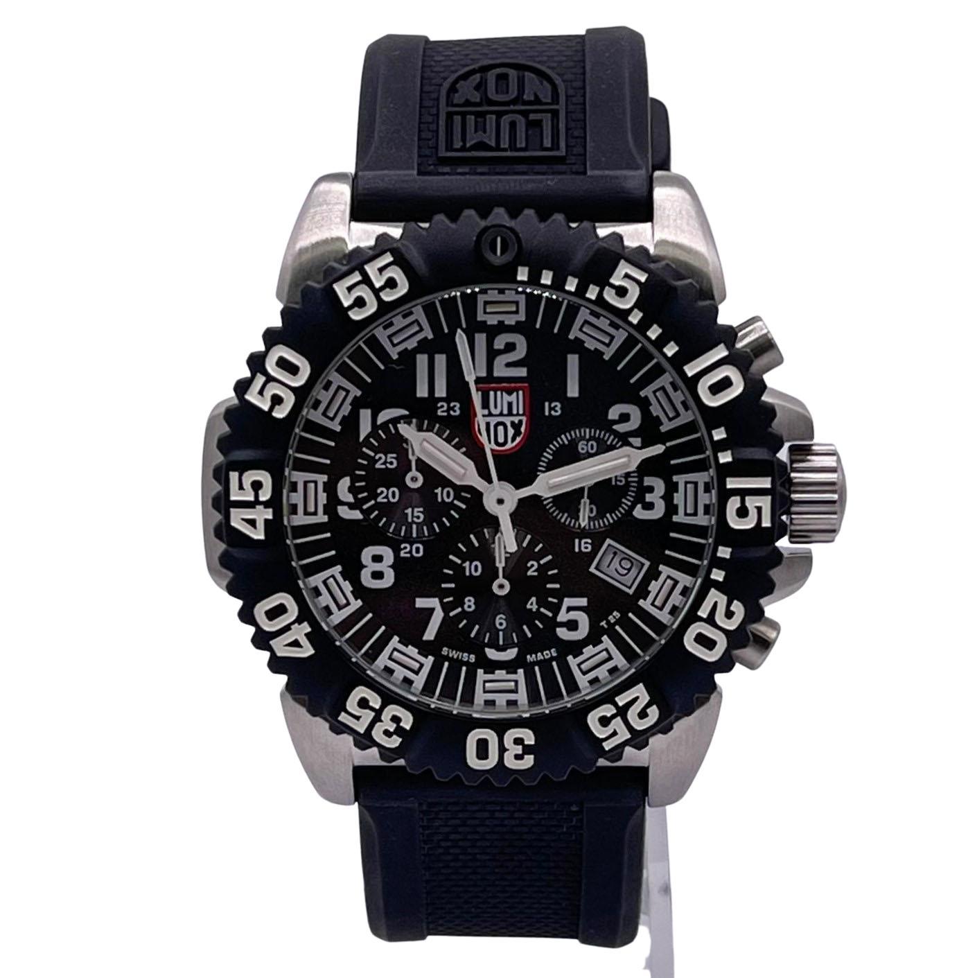 Unworn. May have micro marks due to store handling. 

 Brand: Luminox  Type: Wristwatch  Department: Men  Model Number: XS.3181  Country/Region of Manufacture: Switzerland  Style: Casual,Classic,Diver,Military,Sport  Model: Luminox Steel Colormark 